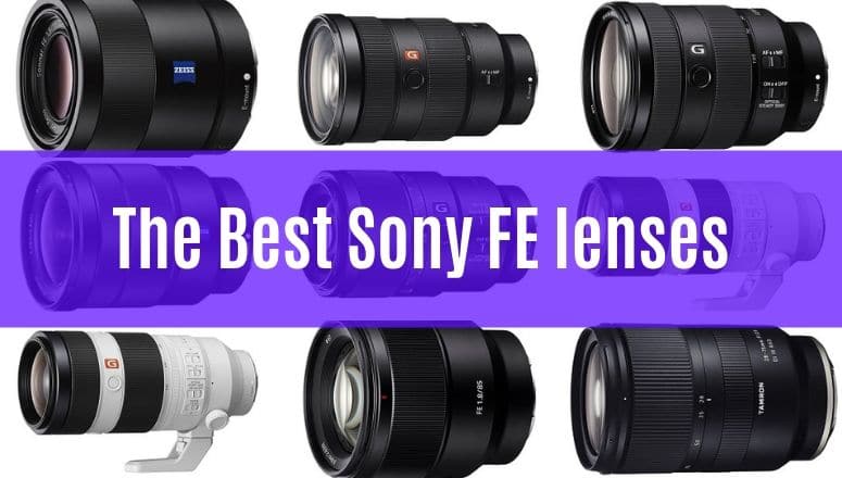 best fe lenses for sony full frame mirrorless